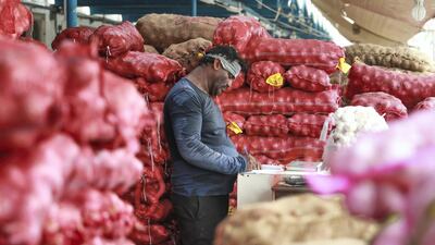 Food suppliers, consumers in UAE left feeling the pinch after India bans export of onions. Victor Besa / The National