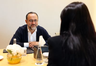 Caglayan Cetin of Trendyol, which is expanding its operations in the Gulf region. Chris Whiteoak / The National