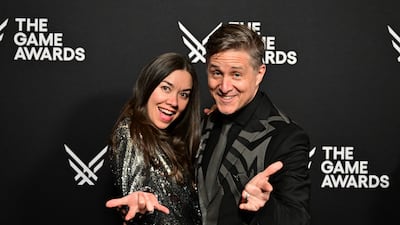 American actress Tara Platt and voice actor Yuri Lowenthal enjoyed their night. AFP