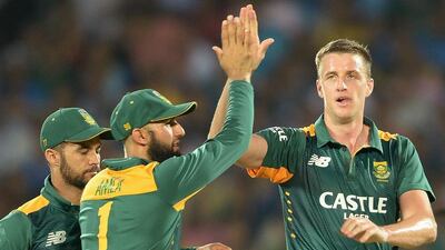South Africa pacer Morne Morkel, right, has become a permanent Australian resident. AFP