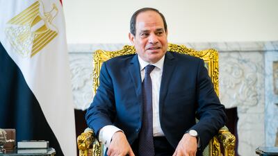 Egyptian President Abdel Fattah El Sisi said he would announce details of the dialogue later this month. Wam