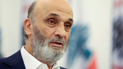 Samir Geagea, leader of the Christian Lebanese Forces party, says newcomer MPs must align with his party. Reuters