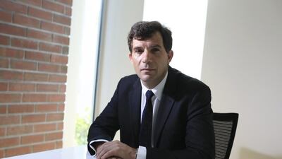 André Choulika, the chief executive of Sceil, says the best time to back up a client’s cells is sooner than later. Sarah Dea / The National