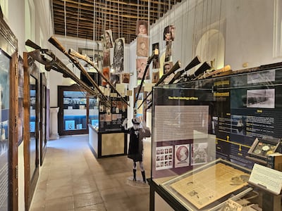 The Holocaust memorial section. Katy Gillett for The National