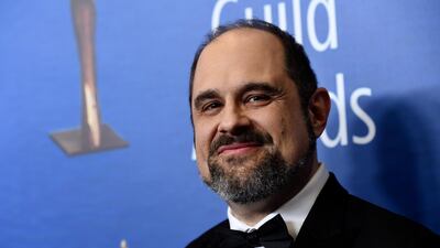 Craig Mazin, a Writers Guild Award nominee for Original Long Form Television for 'Chernobyl' poses at the 2020 Writers Guild Awards at the Beverly Hilton. AP