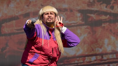 US singer Oliver Tree was one of six passengers on board. AFP