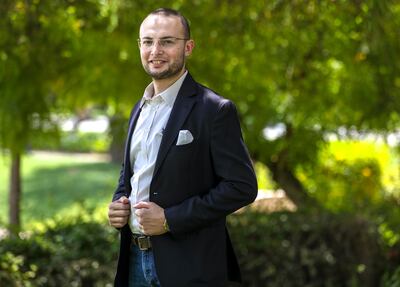 Hussein Hosni says money makes you happy, but is not the only reason for happiness. Victor Besa / The National