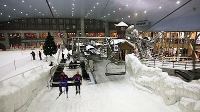 The Mall of the Emirates, home of the Ski Dubai snow hill, is seeking to reduce its energy use by 25 per cent by 2011.