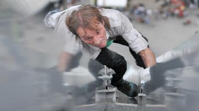 The 48-year-old, who has made his name free climbing other towers around the world, has agreed to wear a safety harness to satisfy a condition set by Emaar, the owner and builder of the tower.