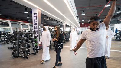 Sheikh Hamdan bin Mohamed bin Zayed Al Nahyan inaugurated the largest sports facility in Abu Dhabi. WAM