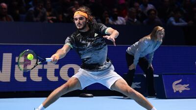 Stefanos Tsitsipas. AFP