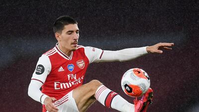 Hector Bellerin - 6: A solid if unspectacular outing from the Spaniard. Reuters