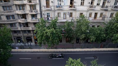 Mercedes' Valtteri Bottas during the race. Reuters