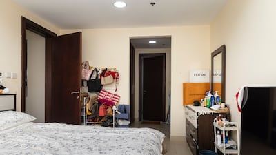 The bedroom has an en suite bathroom