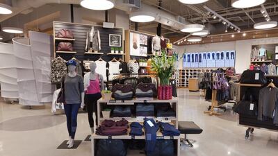 Lululemon athletica store at Robson, Robson Street, Vancouver, British Columbia, Canada. Courtesy: lululemon athletica / Majid Al Futtaim Fashion