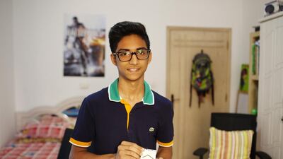 Achilles Ash takes his anti-smoking campaign seriously, creating a talking pack that warns smokers. Anna Nielsen for The National