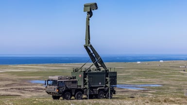 The Sky Sabre has a range of 25km and can engage 24 projectiles at the same time. Photo: British Army