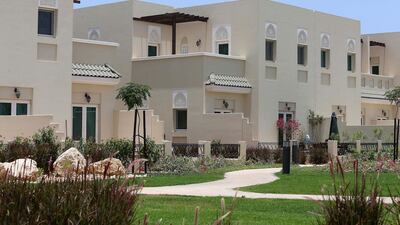 Villa prices in Al Furjan dropped 14.1 per cent in November. Pawan Singh / The National