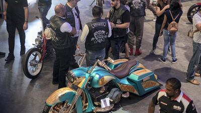 The show featured one-of-a-kind bikes. Antonie Robertson/The National