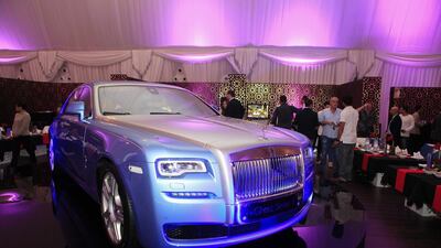 Subtle re-sculpting of the Ghost’s bumpers creates a stronger stance and a sense of extra width and height, whilst the contemporary design is further enhanced with the addition of chrome inserts to the front air intakes, which now feed more air cooling to the front brakes. Sarah Dea / The National