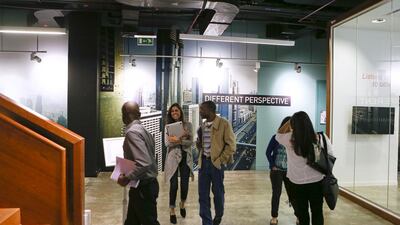 Expatriate students in higher education now account for an impressive 40 per cent of the total 128,279 students across the UAE. Sarah Dea / The National