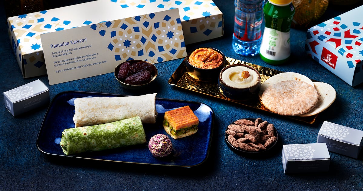 How UAE airlines are marking Ramadan, from iftar boxes to prayer mats on ...
