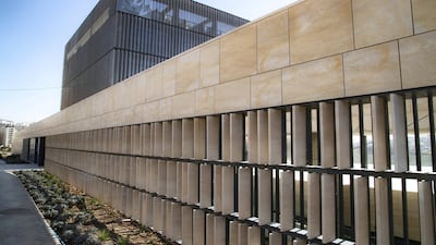 Opening a year after Abdel Mohsin Al Qattan's death in 2017, the cultural beacon is the first of its kind in the Occupied Territories and houses a gallery, library, theatre, artists’ residencies and public plaza. Courtesy A.M. Qattan Foundation