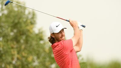 Tommy Fleetwood leads the HSBC Abu Dhabi Championship. Ross Kinnaird / Getty Images