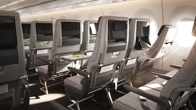 All premium economy and economy class seats will have foot and leg rest systems, USB charging points and free Wi-Fi