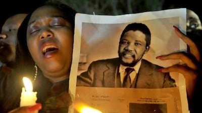 A reader says great men like Nelson Mandela may leave but their ideals will live forever. Alexander Joe / AF