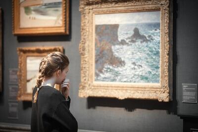 French Art Gallery at Fitzwilliam Museum in Cambridge, England, UK. Photo by Martin Bond