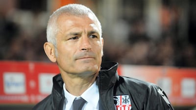 Fabrizio Ravanelli is the new Arsenal Kiev manager. Fred Tanneau / AFP
