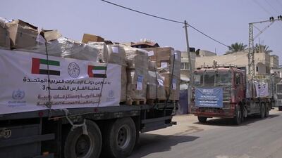 Aid to the Ministry of Health in Gaza was delivered by the UAE is association with the World Health Organisation. Wam