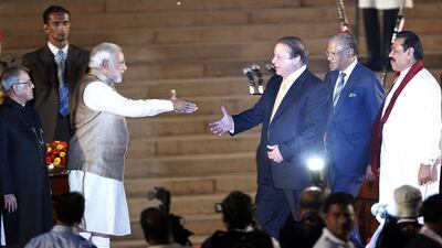 A reader says the new Indian prime minister has started well by inviting other regional leaders to his swearing-in. Harish Tyagi / EPA