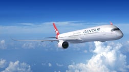 Qantas' modified 238-seater Airbus A350-1000ULR aircraft will operate the Sydney-London route. Photo: Qantas