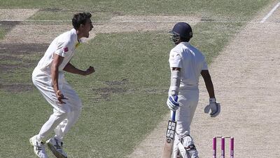 Mitchell Starc took seven wickets in two Tests against India in December and January. Rick Rycroft / AP