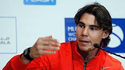 Rafael Nadal is keen to repeat the victory he managed in the tournament in the capital last year.