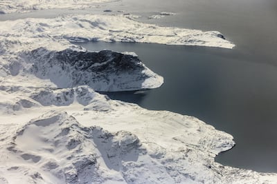 The coastline outside Nuuk, Greenland. China has shown interest in investing in the island's infrastructure. Bloomberg