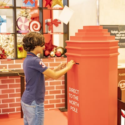 Families with young children will enjoy Christmas day in The Galleria Al Maryah Island mall. Photo: The Galleria