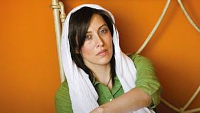 Mahtab Keramati, 37, an Iranian actress and a UNICEF goodwill ambassador.