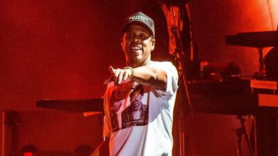 Jay-Z nominated for eight Grammy nominations. Amy Harris / Invision / AP File