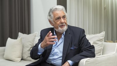 Opera star Placido Domingo will perform at the opening night of the new Dubai Opera. Antonie Robertson / The National