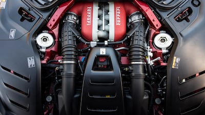 The car is powered by a naturally aspirated 6.5-litre V12 engine