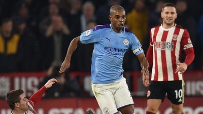 Manchester City midfielder Fernandinho has enjoyed tremendous success at the club. AFP