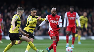 Alexandre Lacazette - 7: Clever back-heel from French attacker set up Saka’s first-half goal and another nice touch to supply Martinelli for third. Fluffed chance to make it 4-1 but captain played important role in win. Reuters