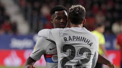 Ansu Fati (Torres 78’) – 6. The busy young striker shot over after 92. EPA