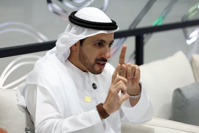 Amer Sharaf, chief executive of the Cyber Security Systems and Services Sector at Dubai Electronic Security Centre. Photo: Chris Whiteoak / The National
