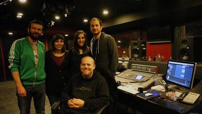 Luma, Ibrahim and Lina have plans for even more seasons. ‘We are planting the seeds for children to love their language,’ says Luma. Salah Malkawi for The National