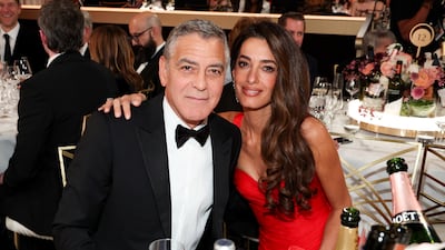 George and Amal Clooney. Getty