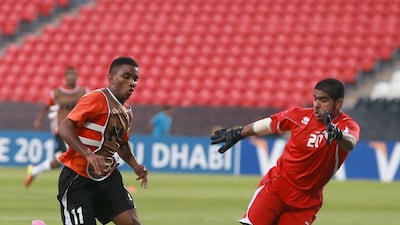 The UAE Under 17 team is tired of training. They are anxious for the Fifa Under 17 World Cup, which they are hosting, to begin. Ravindranath K / The National